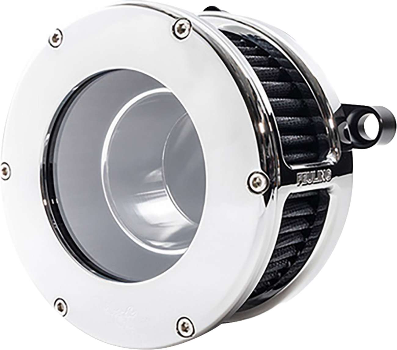 BA Air Cleaner Kit - Chrome/Clear with Black Filter - M8 [1010-3341]