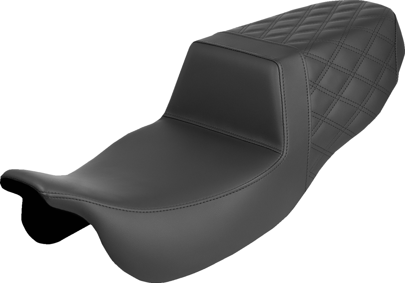 Step-Up Seat - Rear Lattice Stitch - FLRT/FLTRT '15-'25 [0801-2156]