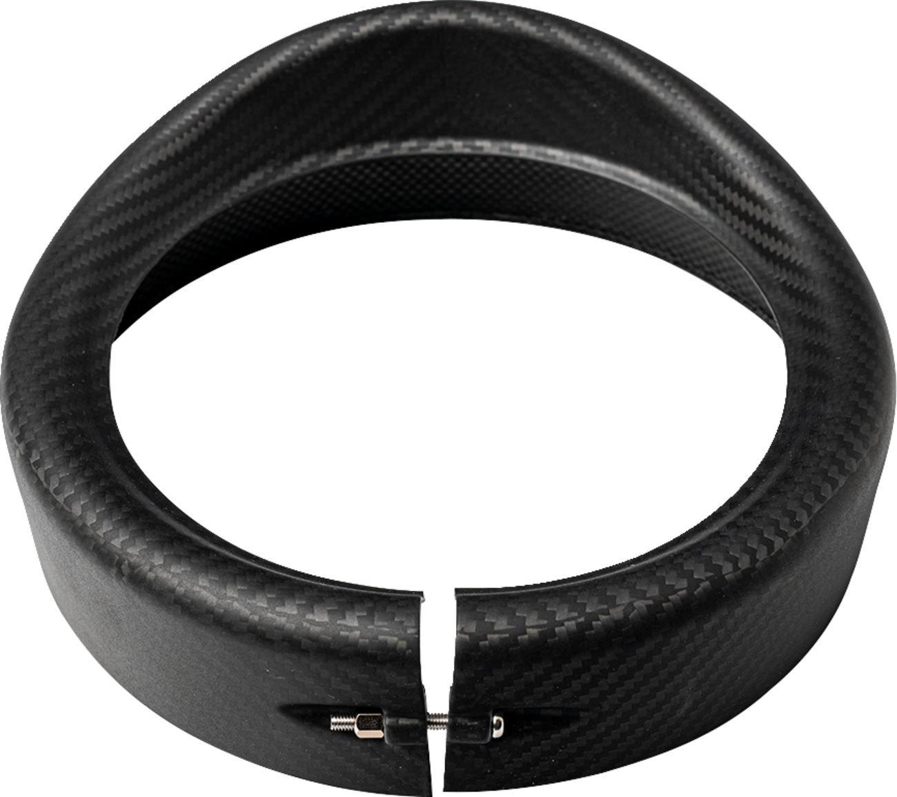 Headlight Trim with Visor - Headlight Trim w/ Visor - 7" - Matte [2001-2734] - Image 2