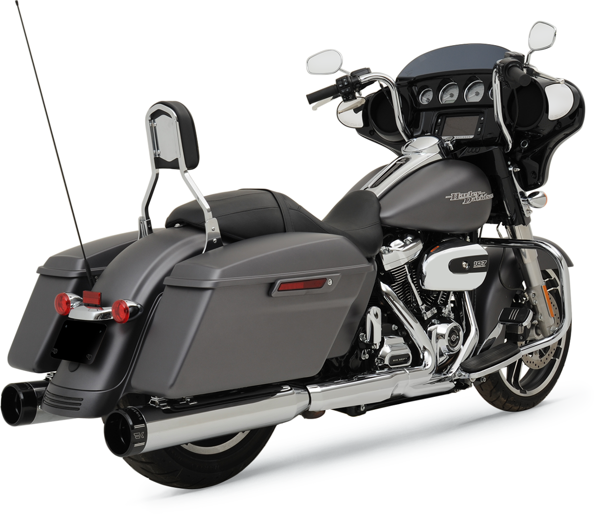 4-1/2" HP-Plus® Slip-On Mufflers - Chrome with Klassic - Touring [1801-1139]