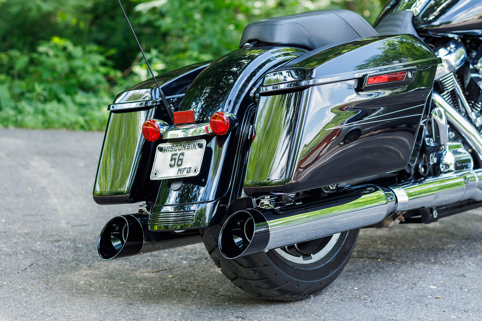 4-1/2" MK45 Cutlass Performance Mufflers - 4-1/2" Chrome MK45 Cutlass Performance Mufflers [1801-1494] - Image 4