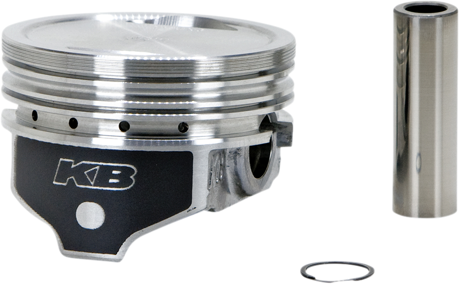 Hypereutectic Piston Kit - Piston Kit - 3.498" +0.005" - 10.0:1 CR - XL883 to 1200 Conversion [DS-751264] - Image 2