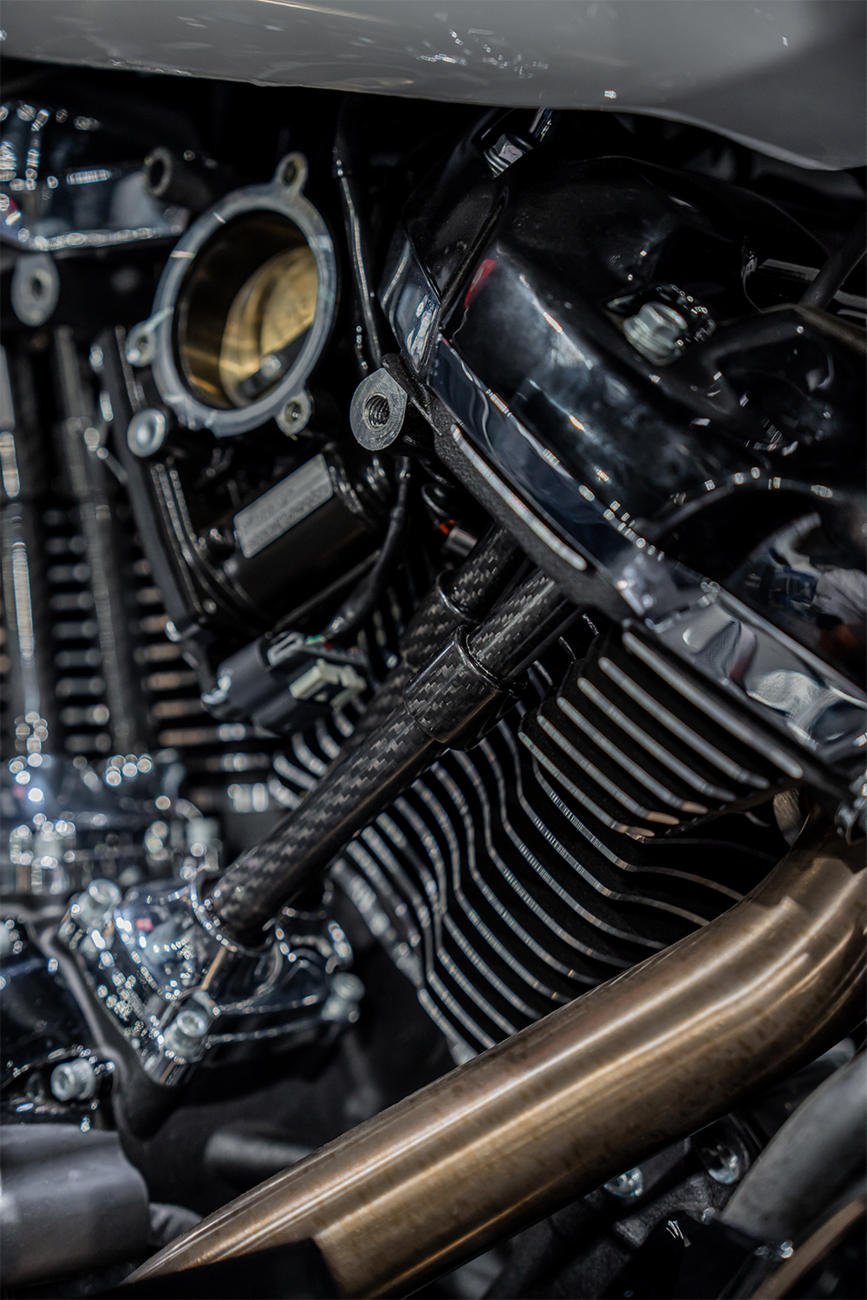 Pushrod Covers - Carbon Fiber - M8 [0928-0123] - Image 2