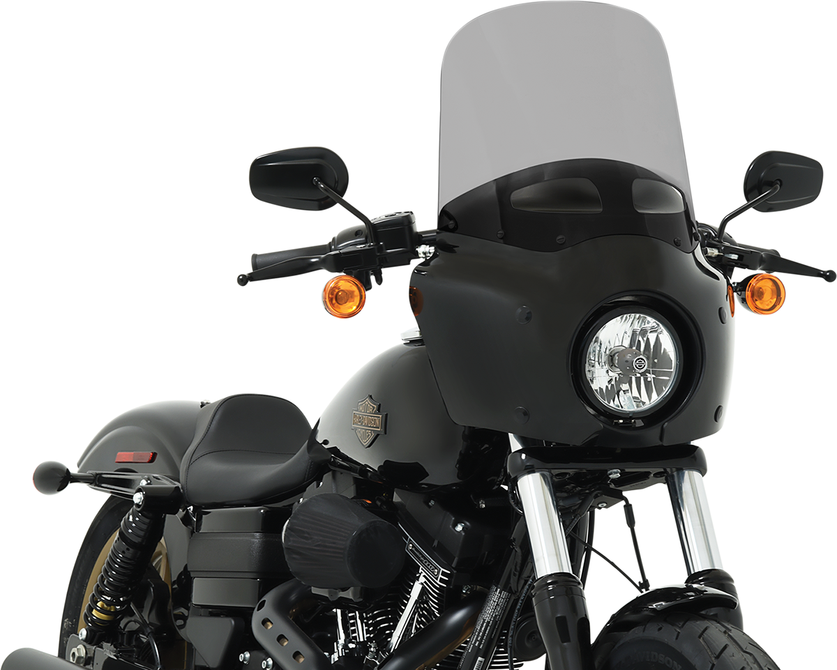 Road Warrior Windshield — Includes Vent - Road Warrior Windshield - Vented - Black Smoke - 15" [2350-0465]