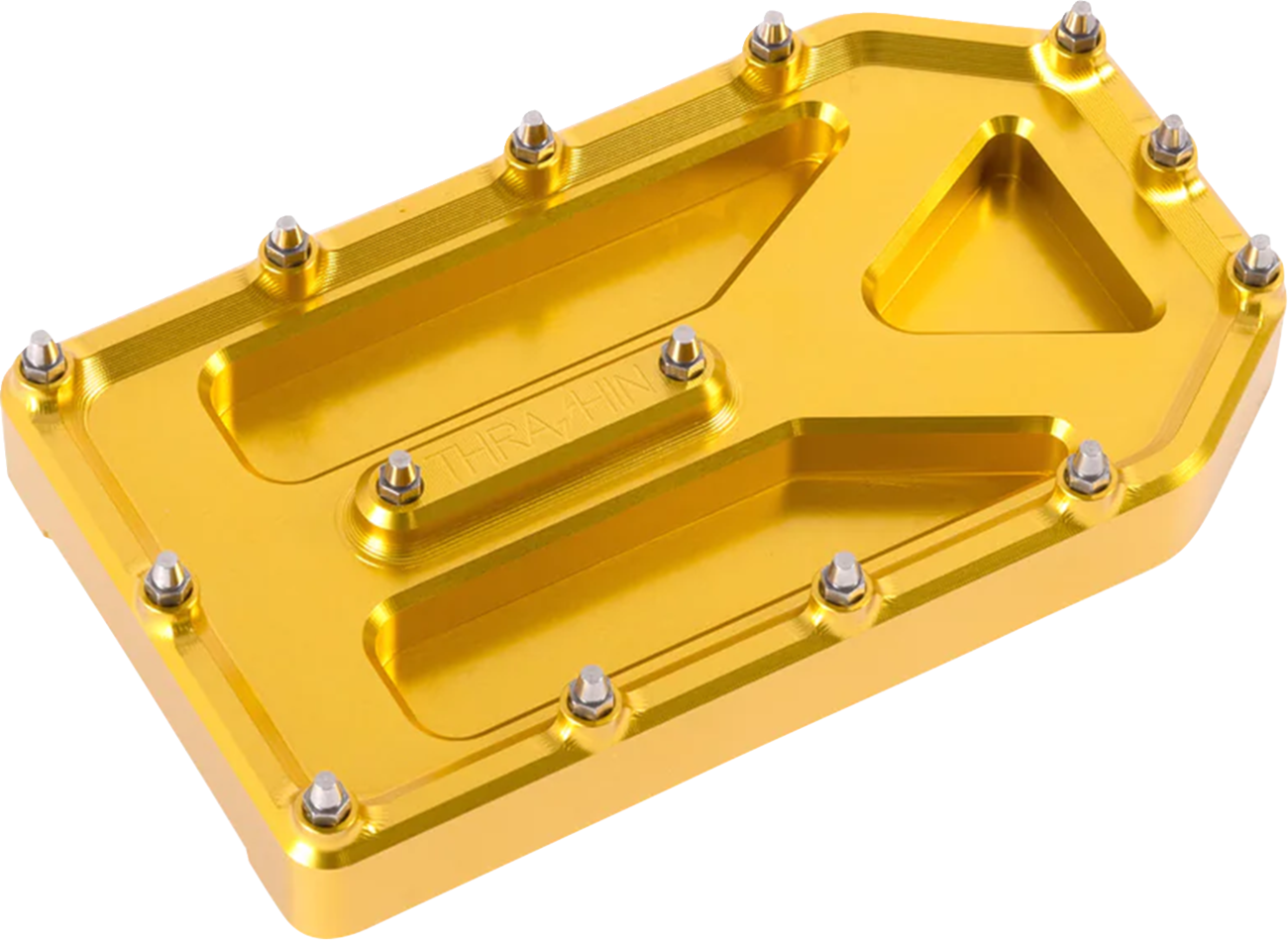 Aggressor Brake Pedal Pad - Gold - Touring [1611-0107]