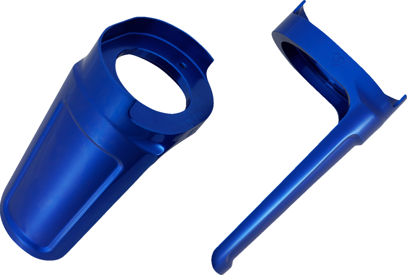 Method® Performance Bagger Fork Guards - Method® Fork Guard Cover - Blue [0403-0181] - Image 2