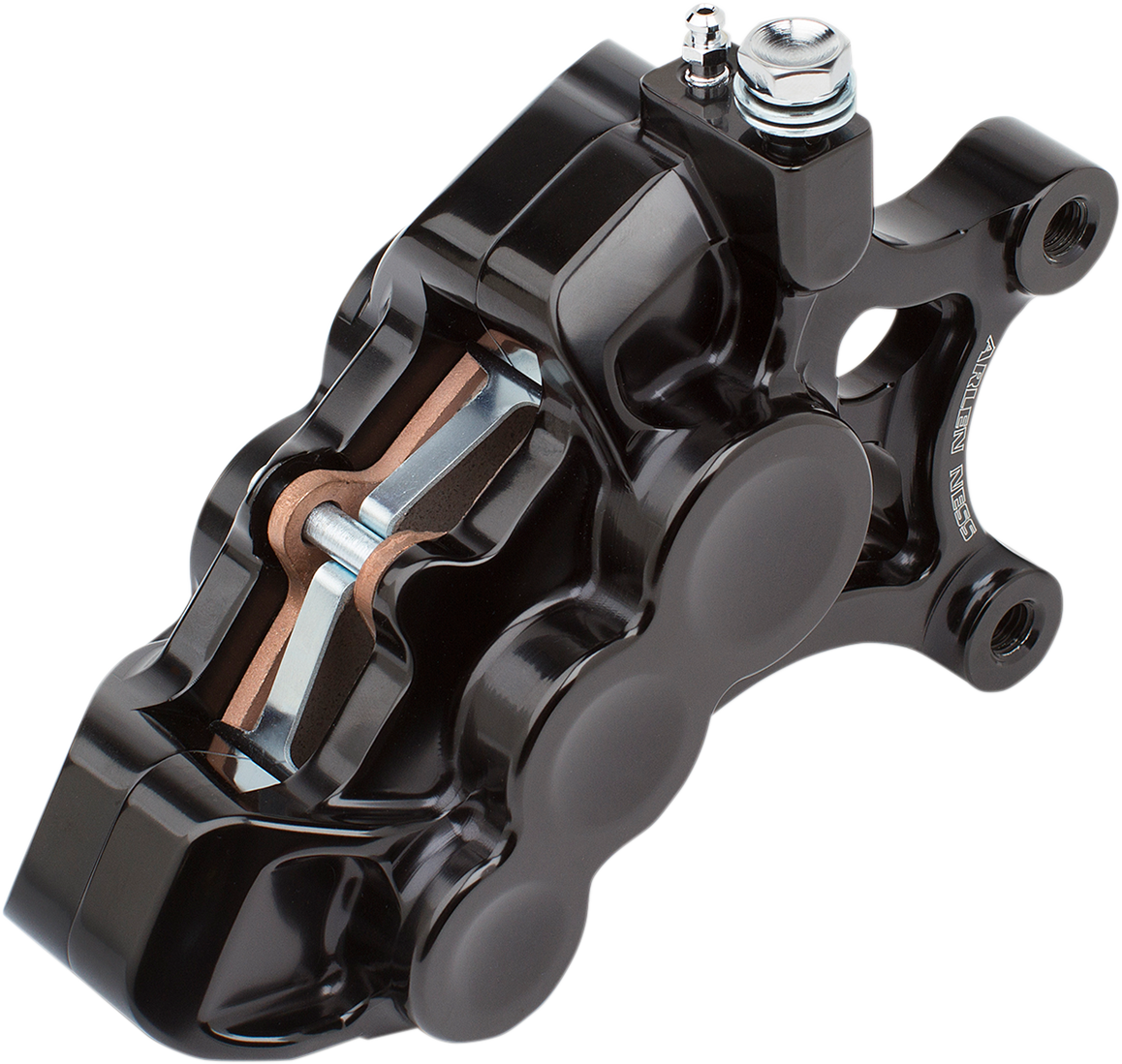 Ness Tech Six-Piston Differential Bore Caliper - 6-Piston Caliper - Front Left - Black - 14" [1701-0605] - Image 2