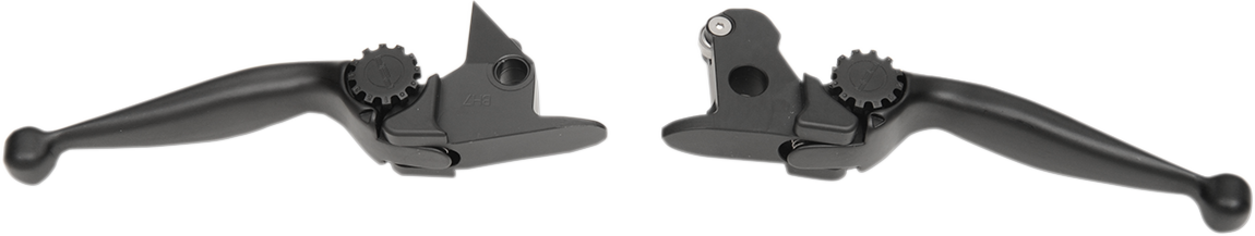 Journey Adjustable Lever Set for Harley Models - Black [0610-2112]