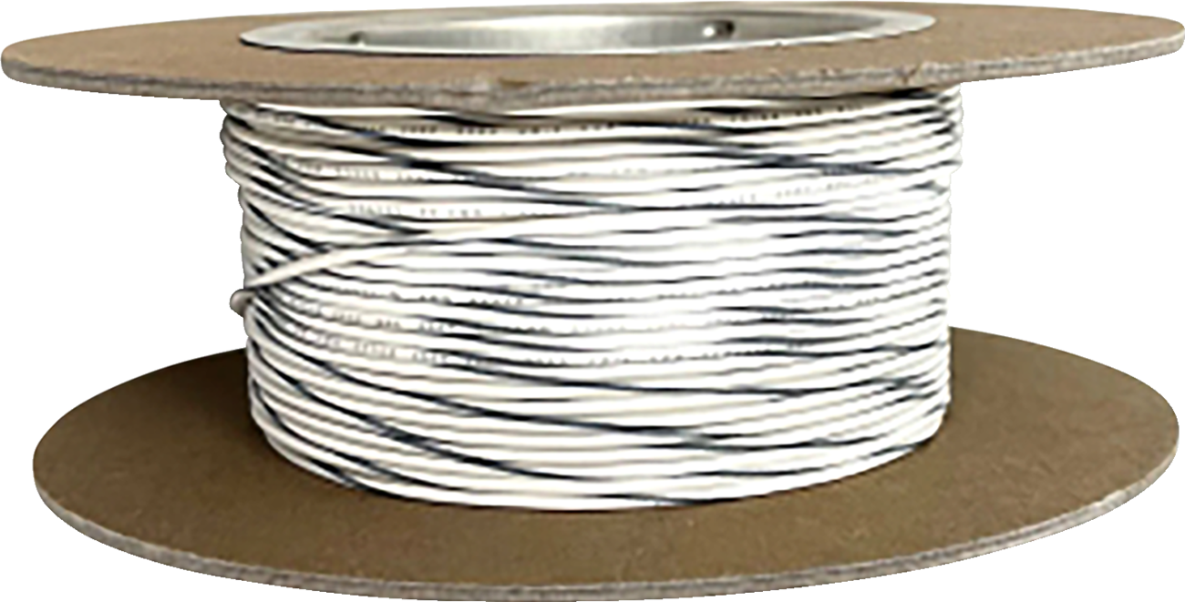 OEM Color Wire Spool - 100' Wire Spool - 20 Gauge - White/Gray [2120-1254]