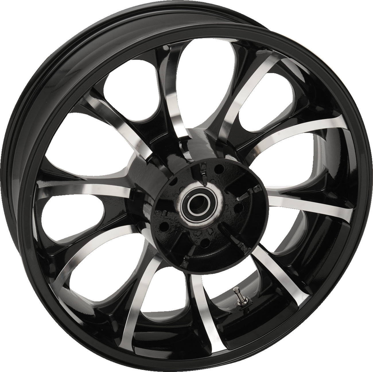 Largo Precision Cast 3D Wheel — Largo 3D - Wheel - Largo 3D - Rear - Single Disc/with ABS - Black Cut - 18x5.5 [0202-2191]