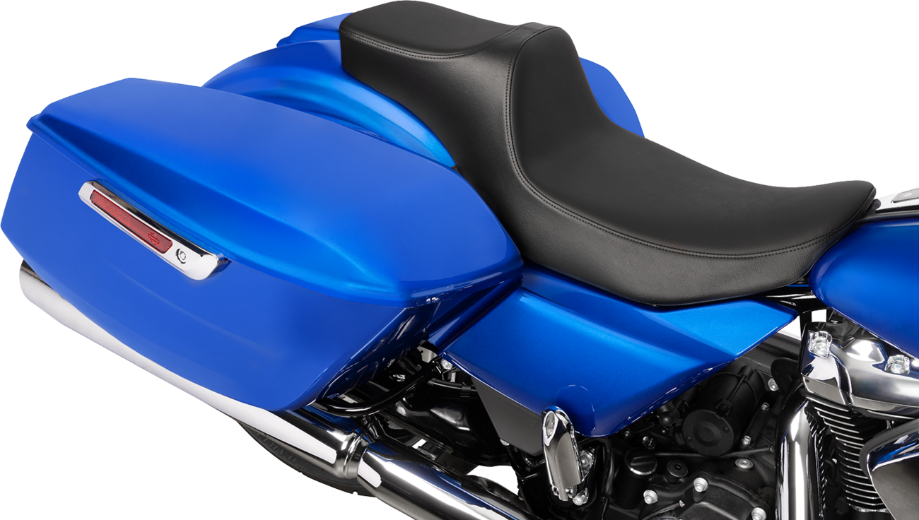 Extended Reach Predator III Seat - Vinyl/Solar Reflective Leather - Slipstop - FLH/FLT '23-'24 [0801-2037] - Image 3