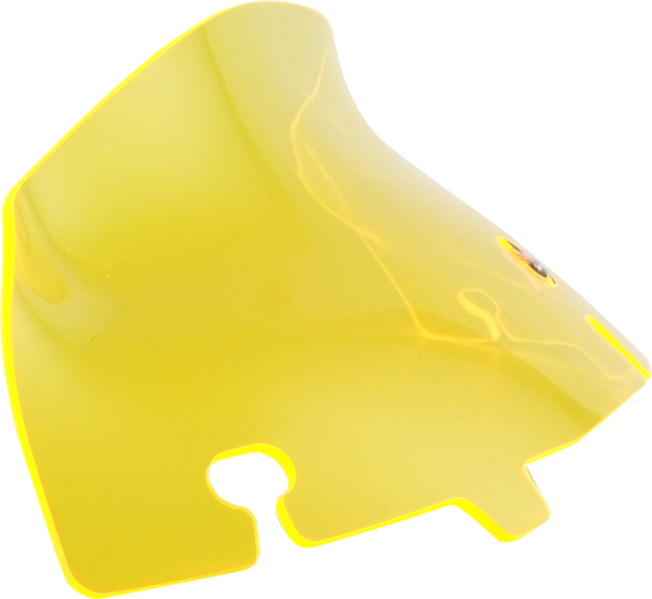 Ice Flare® Windshield - 4" - Yellow Ice - '14-'25 FLHT/FLHX [2310-0744]