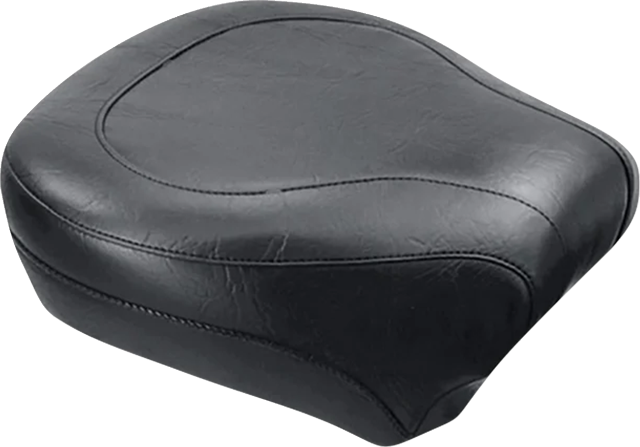Wide Rear Seat - Smooth - Black - FL/FX '00-'06 [0802-0457]