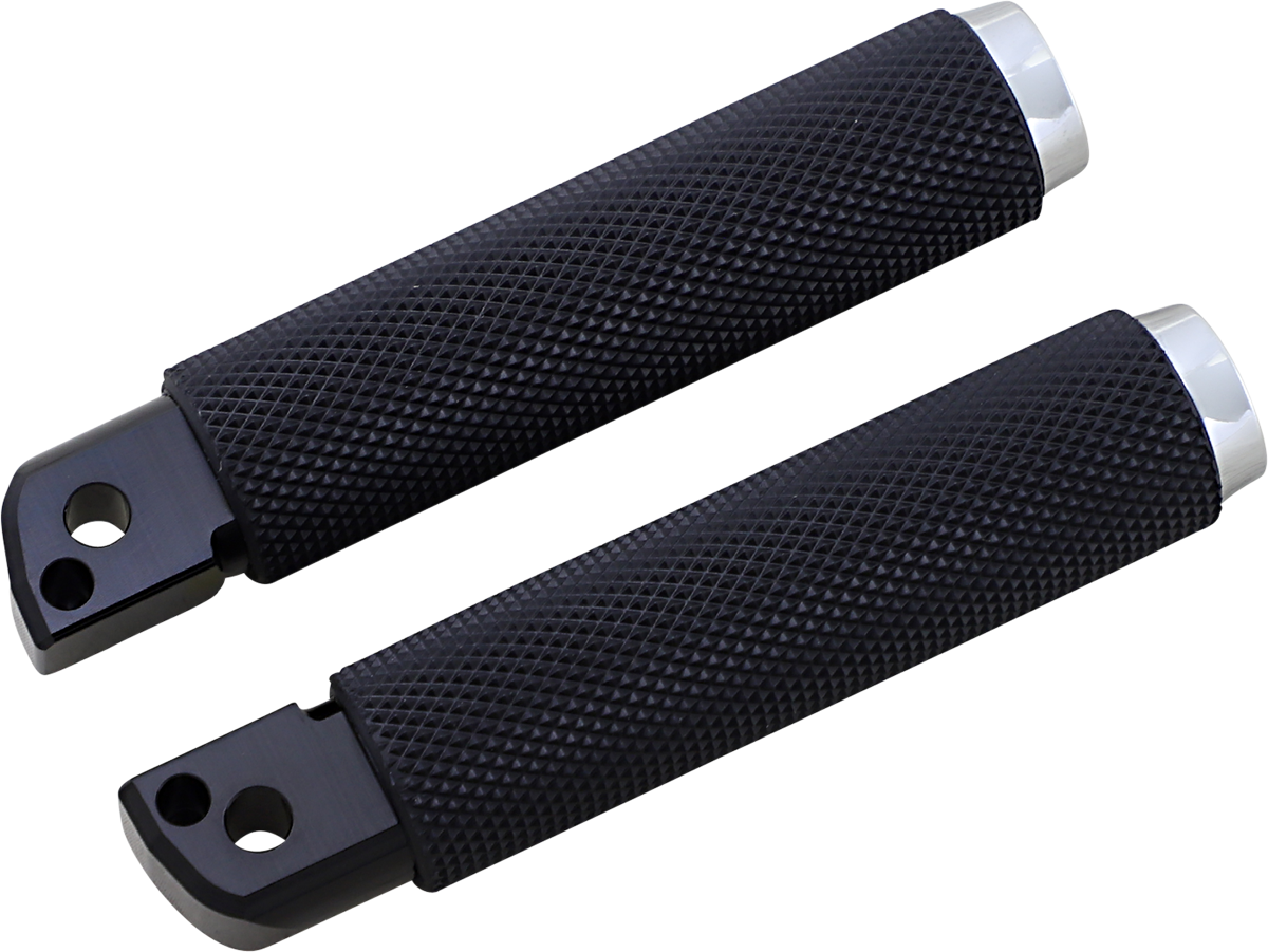 Passenger Pegs - Chrome - Knurled [1620-2212]