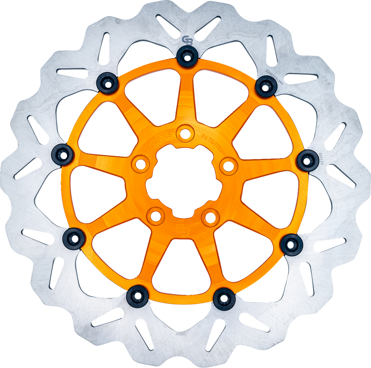 Wave® Brake Rotors - Brake Rotor - Front - Orange [1710-4570]