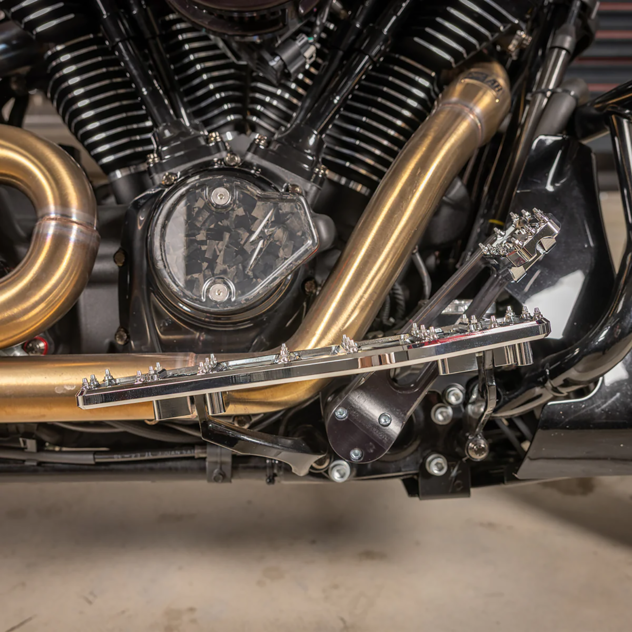 Aggressor Brake Pedal - Chrome - Touring [1610-0765] - Image 6