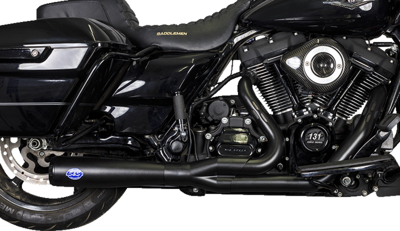 2-into-1 Diamondback Exhaust System - Guardian Black - 50-State [1800-2544]
