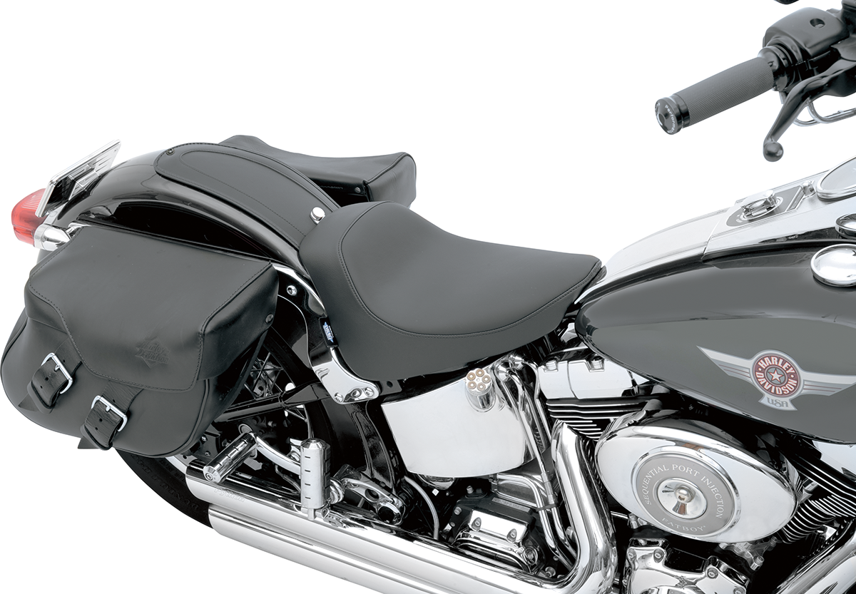 Solo Seat - Smooth - Black - FXST/FLST '00-'17 [0802-0638] - Image 3