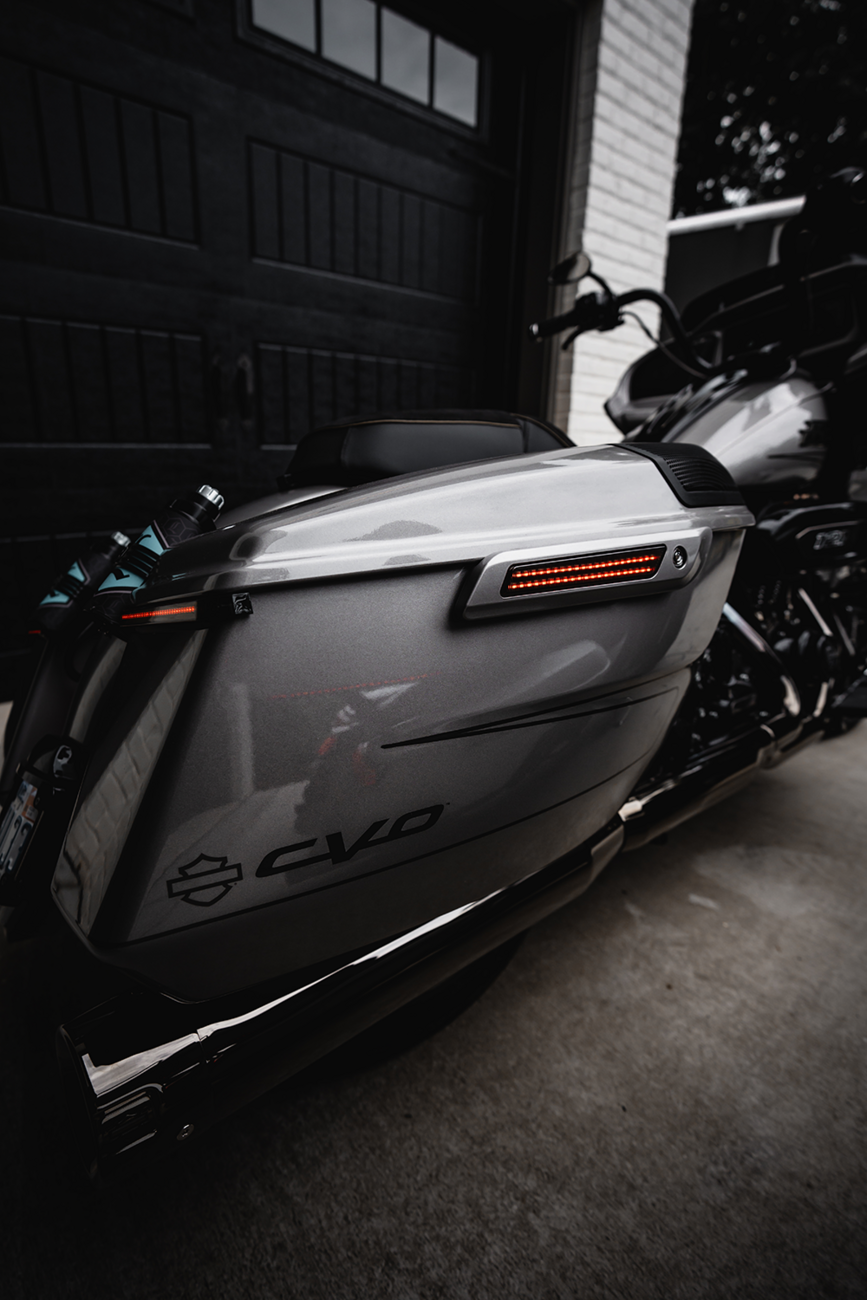 Dual Color LED Saddlebag Latch Lightz™ - LED Latch Lights - Saddlebag - Smoke Lens [2040-3234] - Image 3