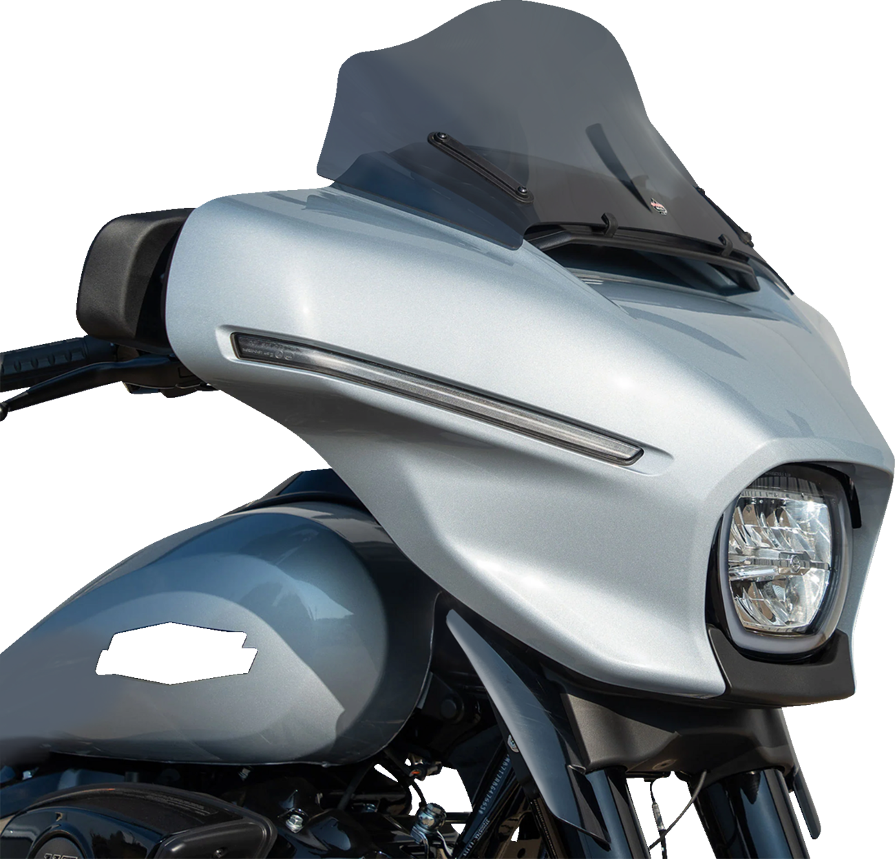 Flare® Windshield - 10" - Dark Smoke - '23-'25 FLHX [2310-0915] - Image 2