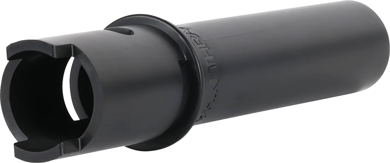 Throttle Tube - Smooth - 1" - Touring TBW - Black [0632-1001] - Image 2