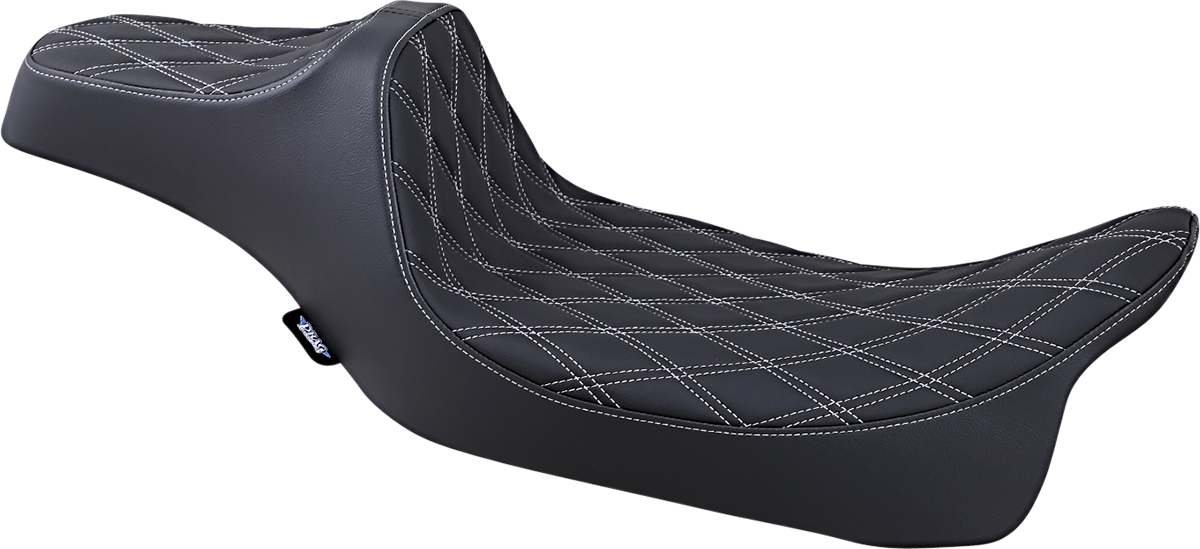 Extended Reach Predator III Seat - Predator III Seat - Extended Reach - Double Diamond - Silver Stitched - FL '08-'23 [0801-1261]