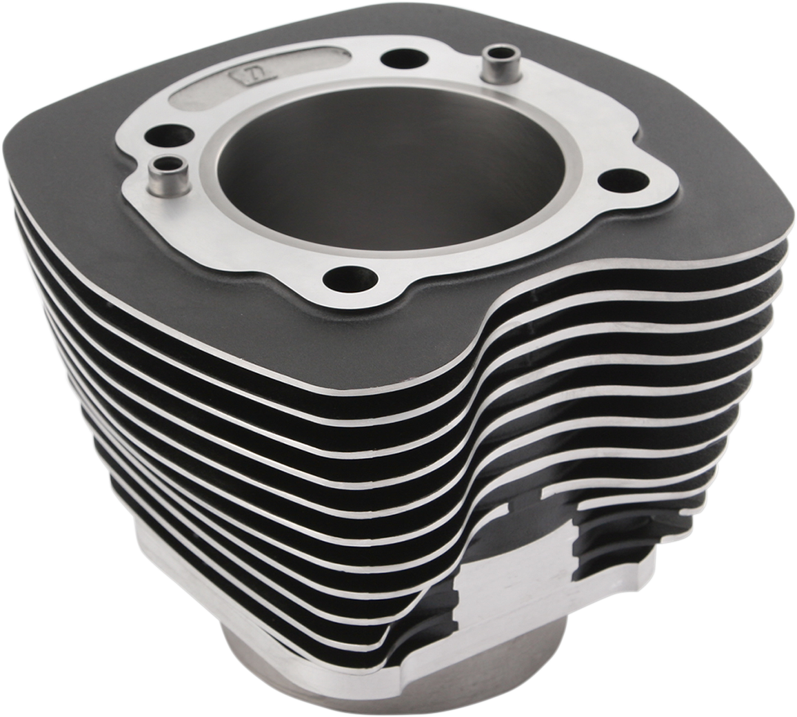 Replacement Cylinder - Cylinder - 3.875" Bore - Black with Highlighted Fins - 103" Twin Cam '99-'17 [0931-0822]