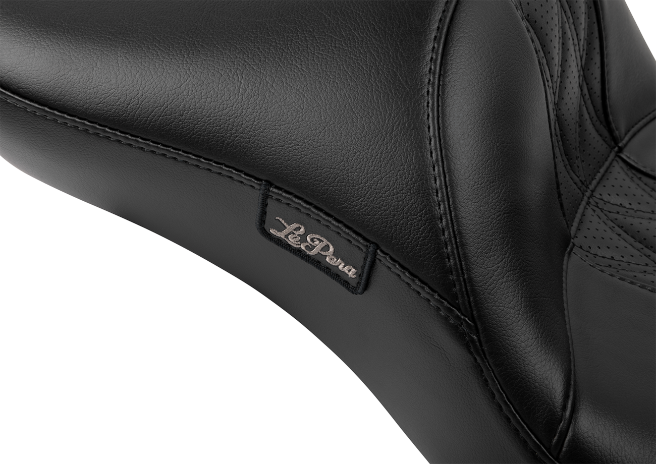 Maverick Daddy Long Legs Seat - Without Backrest - Diamond Stitch - HR2 Inlay - FLH/FLT '23-'25 [0801-1877] - Image 3
