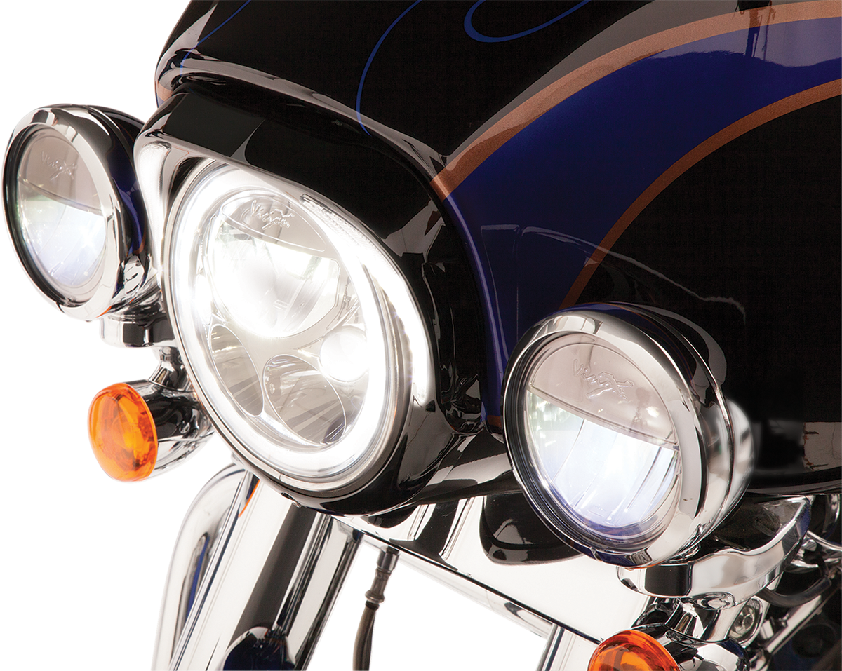 Fang® Headlight Bezels - Headlight Bezel - Black [2001-1364] - Image 2