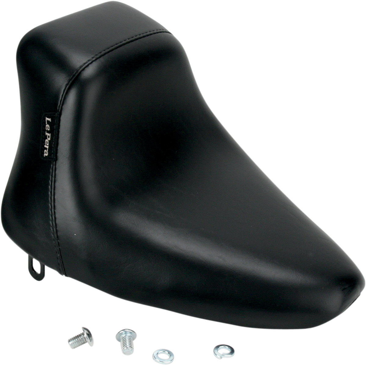 Bare Bones Up-Front Solo Seat - Black - Softail '84-'99 [0802-0343] - Image 2
