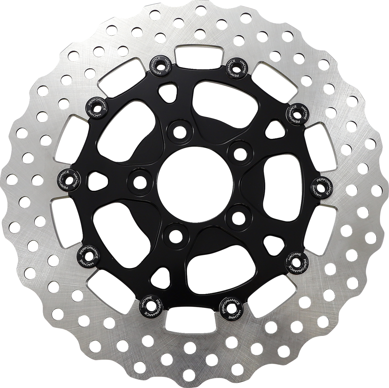 Two-Piece Brake Rotor - Dominator Rotor - Rear - 11.5" - Black [1710-4297]