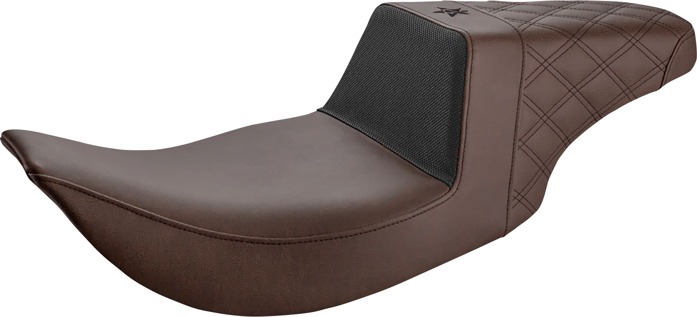 Unknown Industries Performance Gripper Seat - Unknown Industries Seat - Front Carbon Fiber/Black Gripper Lumbar/Rear Lattice Stitch - FL [0801-1358]
