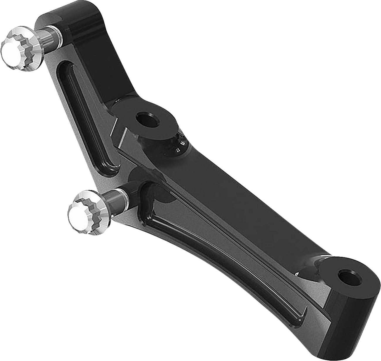 Radial Mount Front Brake Caliper Adapter Kit - Radial Caliper Mount Adapter Kit - Black [1701-0767]