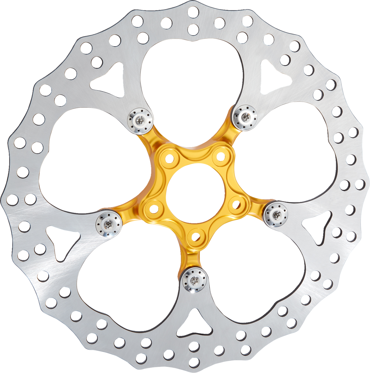 Spider Rotor - 14" - Gold [1710-4711]