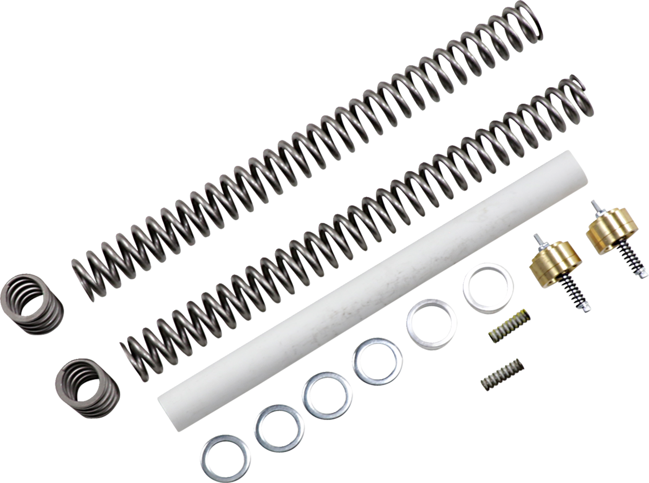 Complete Front End Suspension Kit — Gold Valve - Complete Front End Suspension Kit - 1.00 kg/mm Spring [0416-0049]