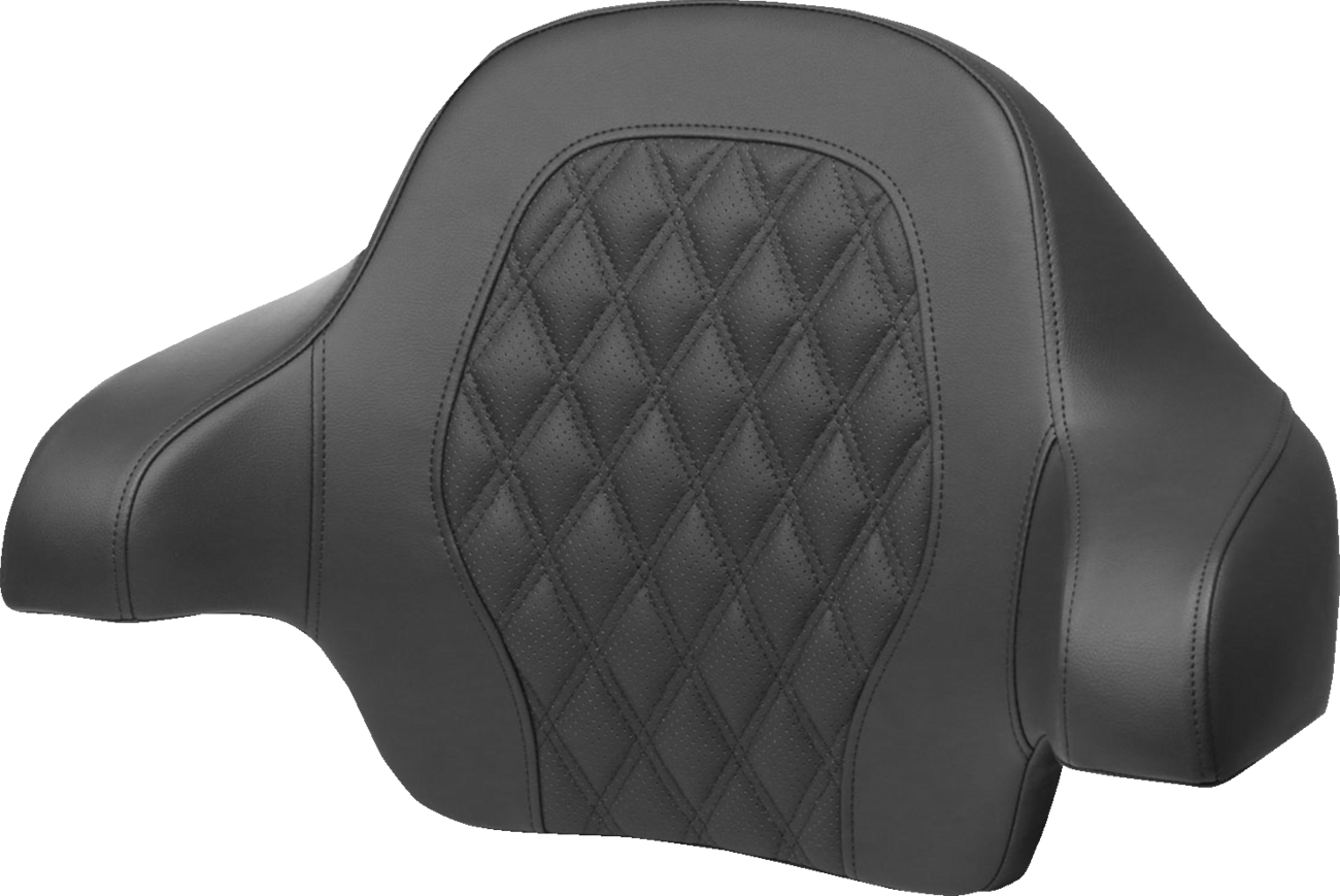 Tour Pak® Backrest Pad - Tour-Pak® Backrest Pad - Lattice Stitch - Blue Stitch - FL '14-'24 [0801-1809]