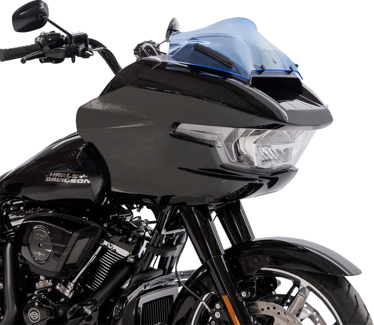 Ice Flare® Windshield - 8" - Blue Ice - '23-'25 FLTRX [2310-0924] - Image 3