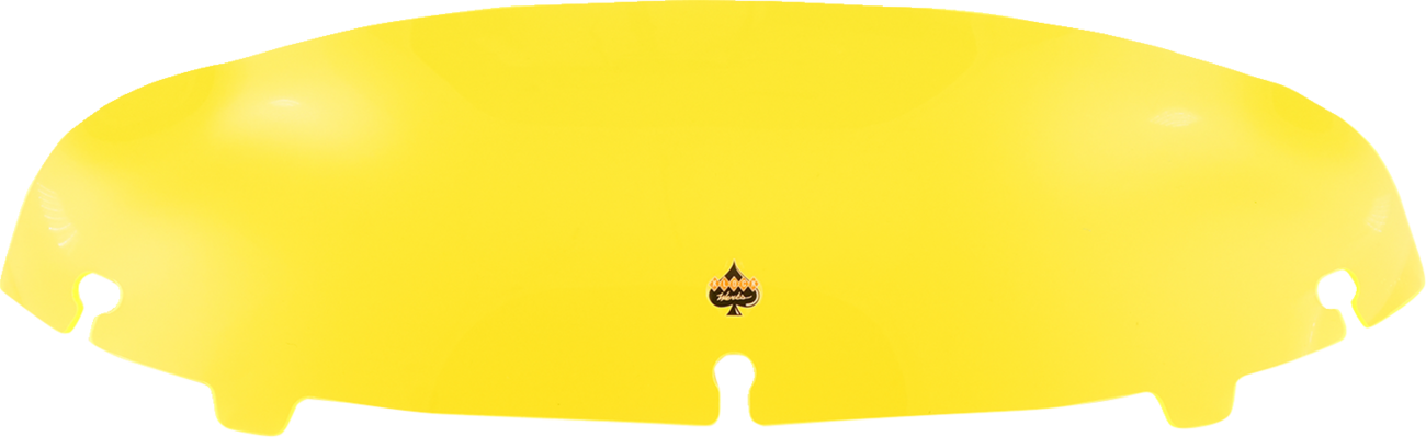 Ice Flare® Windshield - 4" - Yellow Ice - '14-'25 FLHT/FLHX [2310-0744] - Image 2
