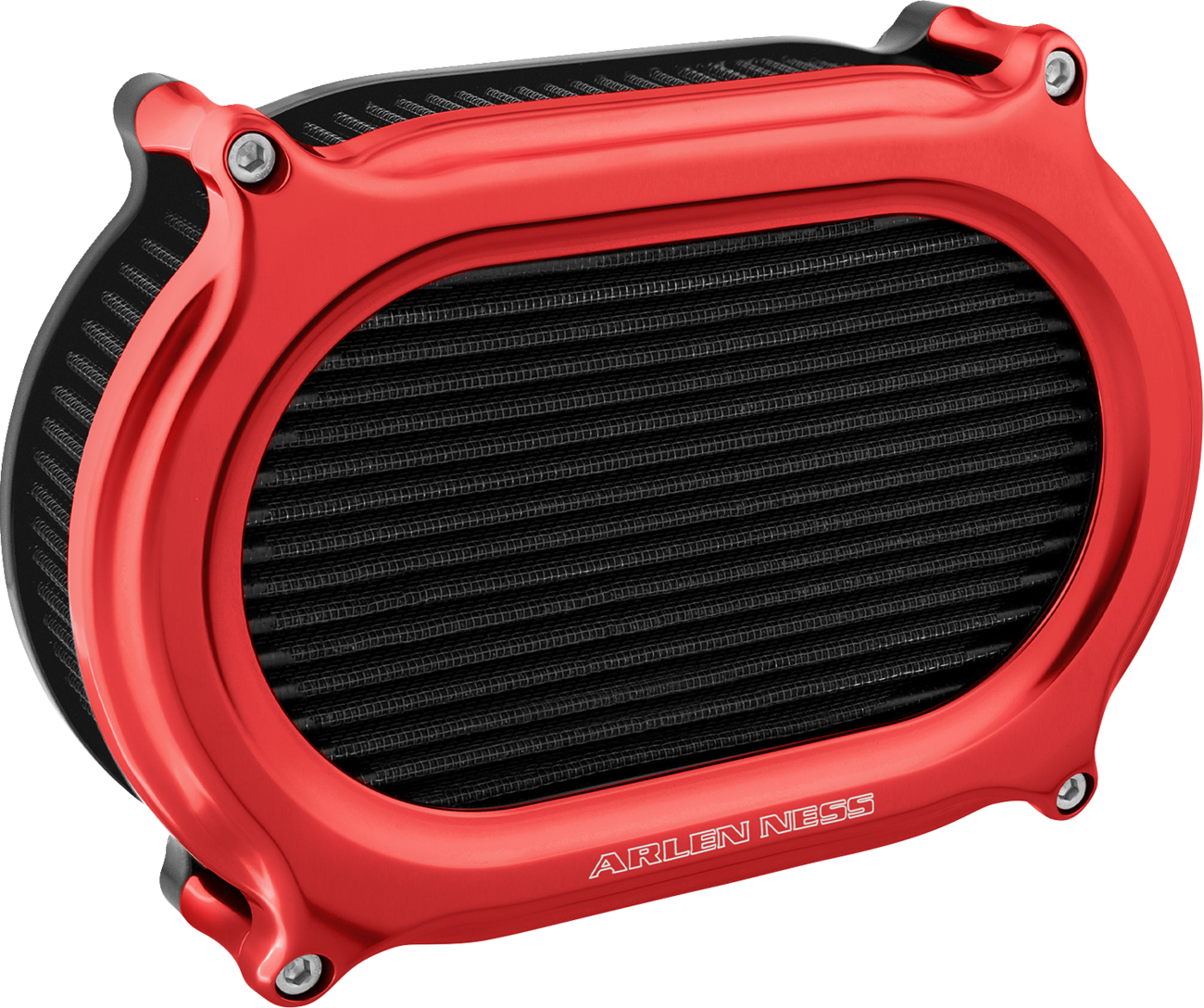 Stage 2 Oval Air Cleaner Kit - Red [1010-3374]