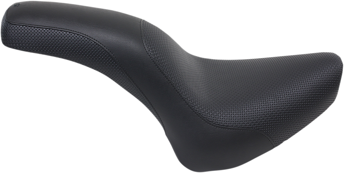 Profiler™ Basketweave Seat - Black - Softail '00-'05 [0802-0851] - Image 2