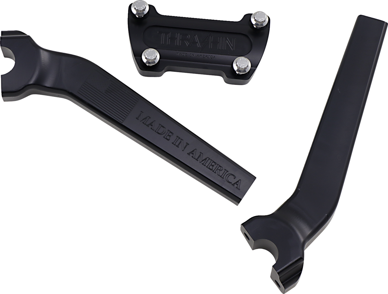 Handlebar Risers - Pull Back - 9-1/2" - Black [0602-1050] - Image 4