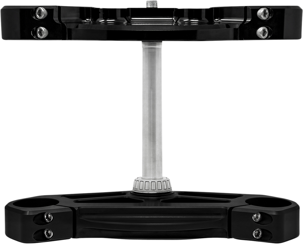 49 mm FLH Triple Tree Set - Triple Tree - 49 mm - Black Anodized - Upper/Lower [0408-0397] - Image 2