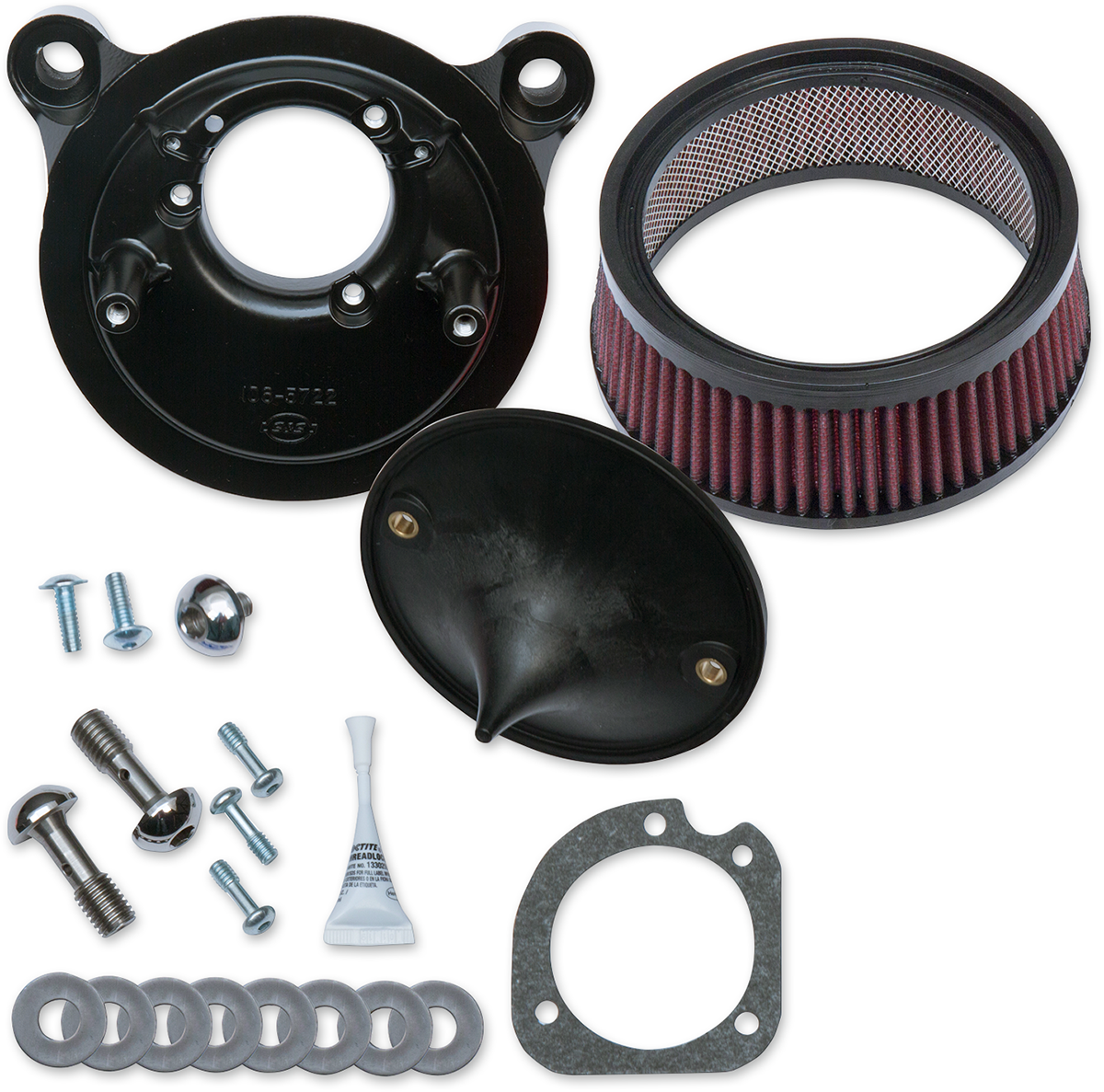 Super Stock™ Stealth Air Cleaner Kit - Black [1010-2160]