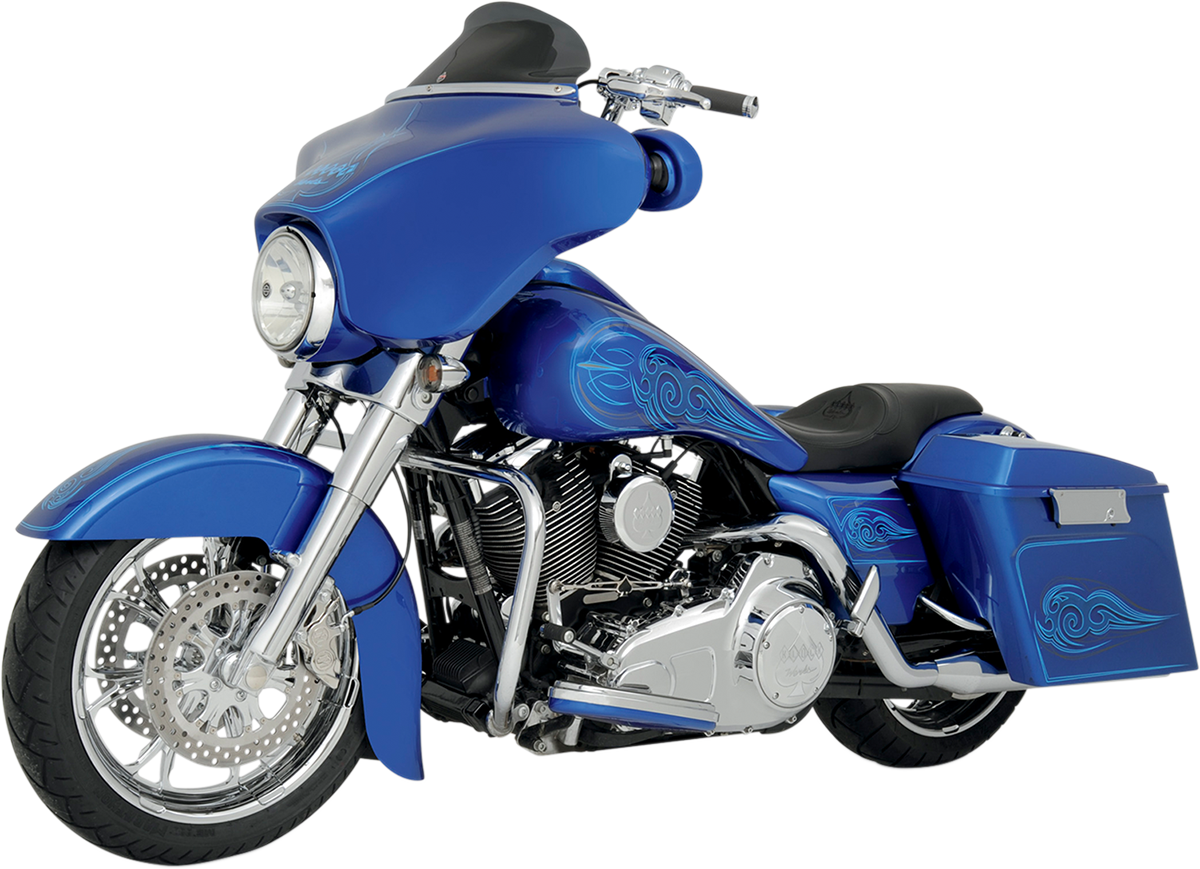 Flare® Windshield - 6-1/2" - Smoke - '96-'13 FLH [2310-0212] - Image 7