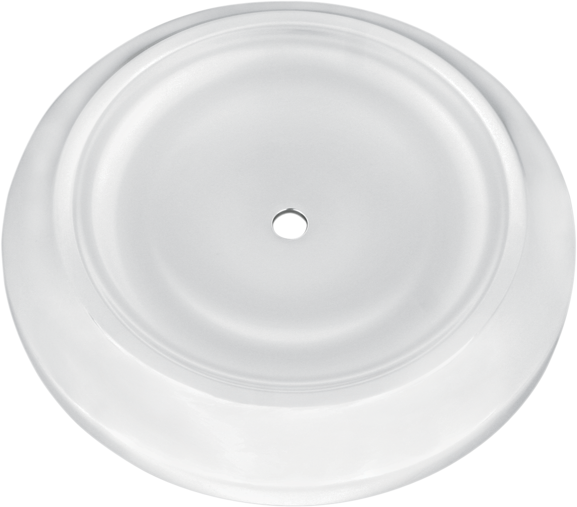 Stealth Air Cleaner Cover - Air Cleaner Cover - Bob Dish - Chrome [1014-0118]