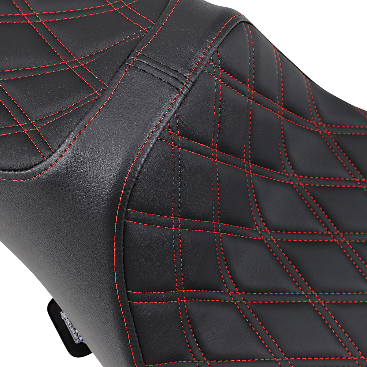 Extended Reach Predator III Seat - Predator III Seat - Extended Reach - Double Diamond - Red Stitched - FL '08-'23 [0801-1262] - Image 2