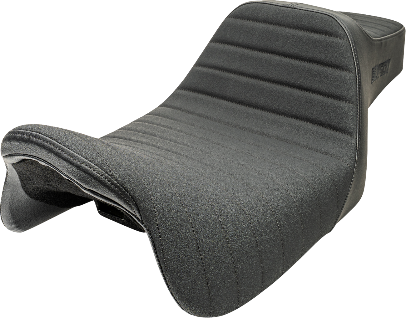 High Noon Seat - Highnoon Seat - Vinyl - Classic Stitch - Black Logo - FLH/FLT '08-'24 [0801-2095] - Image 2