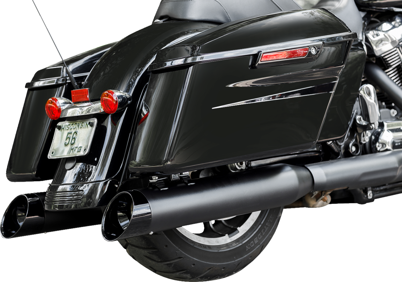 4-1/2" MK45 Cutlass Performance Mufflers - 4-1/2" Black MK45 Cutlass Performance Mufflers [1801-1493] - Image 2