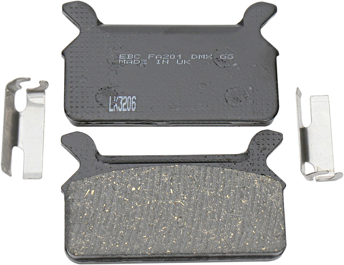 Organic Harley/Buell Brake Pads - Organic Brake Pads [FA201]
