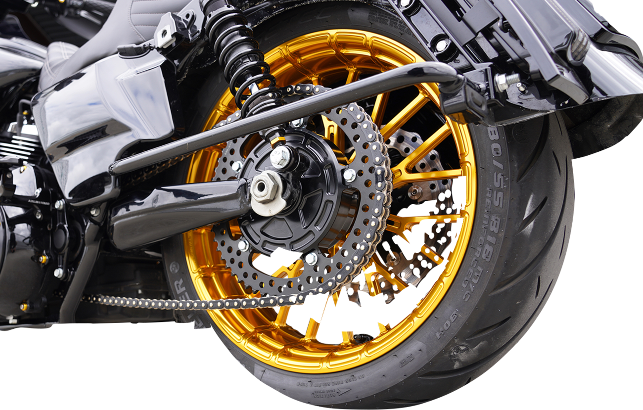 Chain Drive Conversion Kit - Chain Drive Kit - 27/57 Tooth - Black - FLT/FLH - Image 4